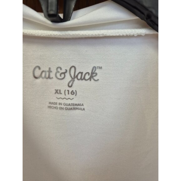 Boys White Sailboat Logo Rash Guard Swim Shirt - Picture 6 of 7